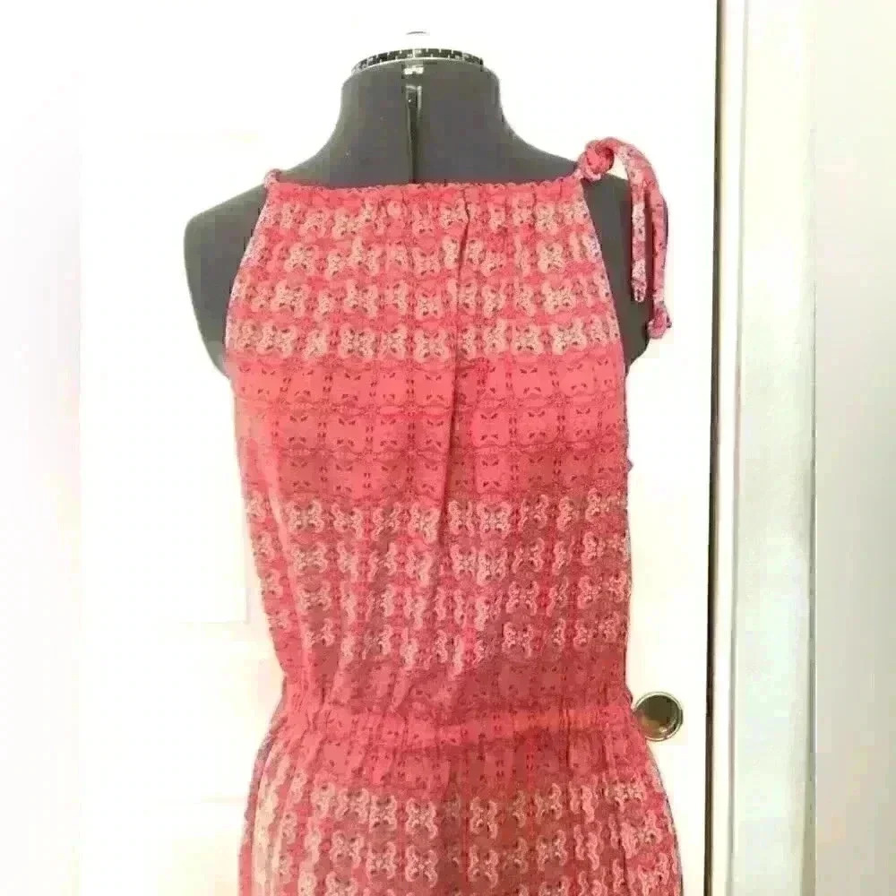 JOE FRESH Orange Salmon Pillowcase styled dress Women MEDIUM - Picture 3 of 7